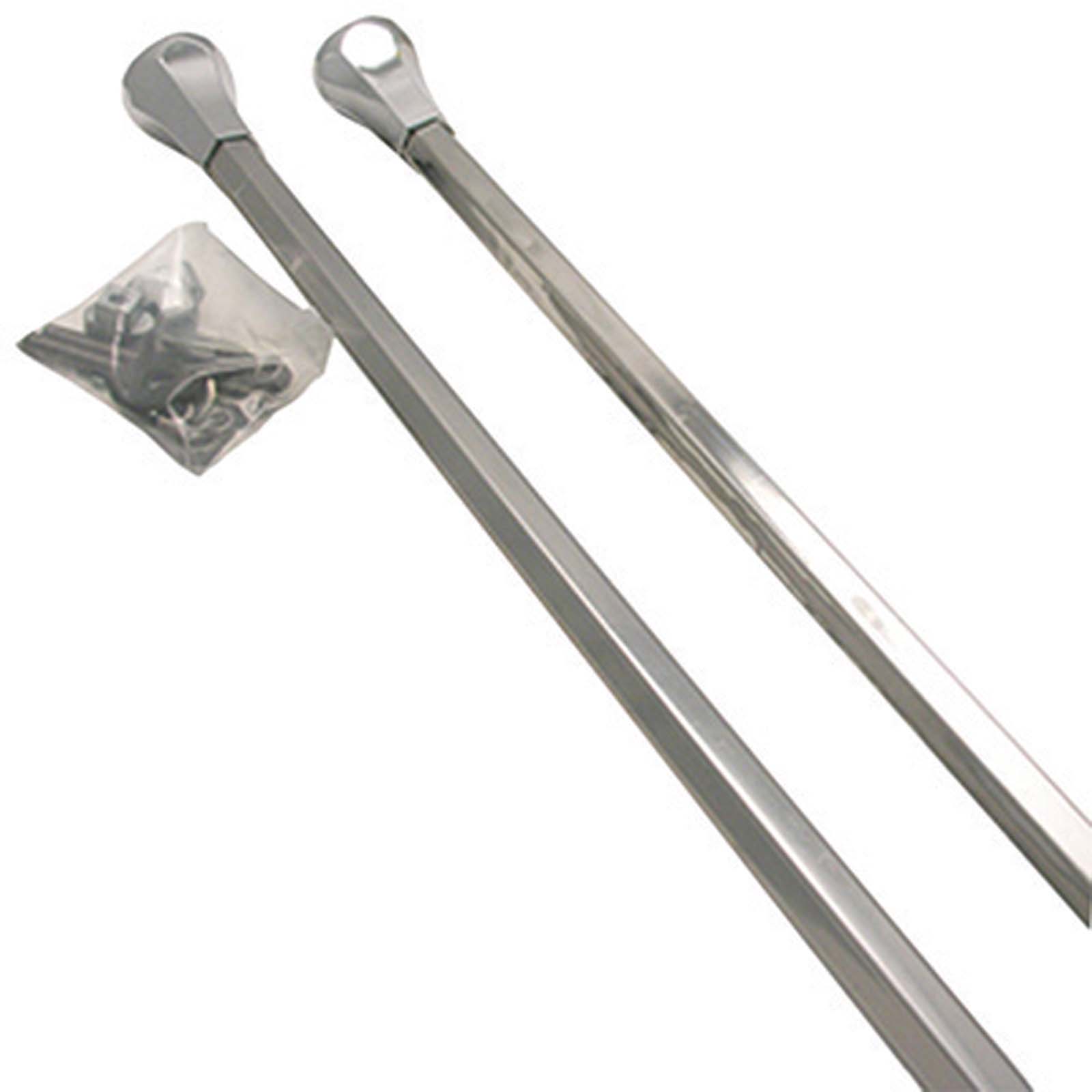 Plumbmaster® 04090 Chrome Plated Stainless Steel Vanity Leg (Pair), 30"