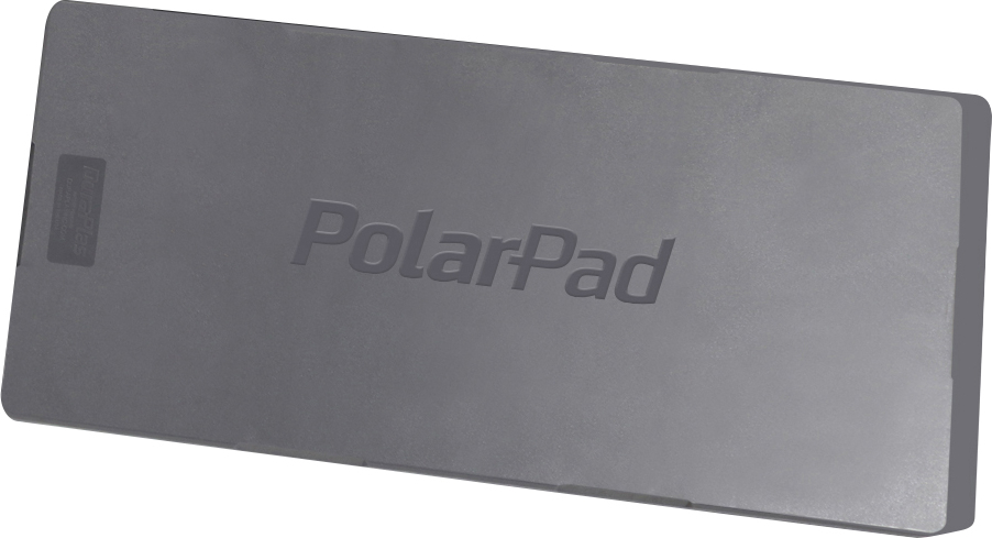 Mars® 94794 PolarPad 3 x 36 x 48 in Equipment Pad - Polyethelene, 1,850 lbs Capacity, Gray