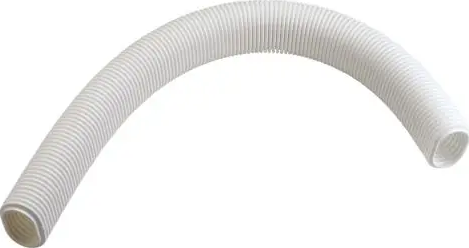 RectorSeal® 84008 Fortress Flexible Elbow Cover - 3.5 in ID, 39 in L, White, Snap-On, PVC