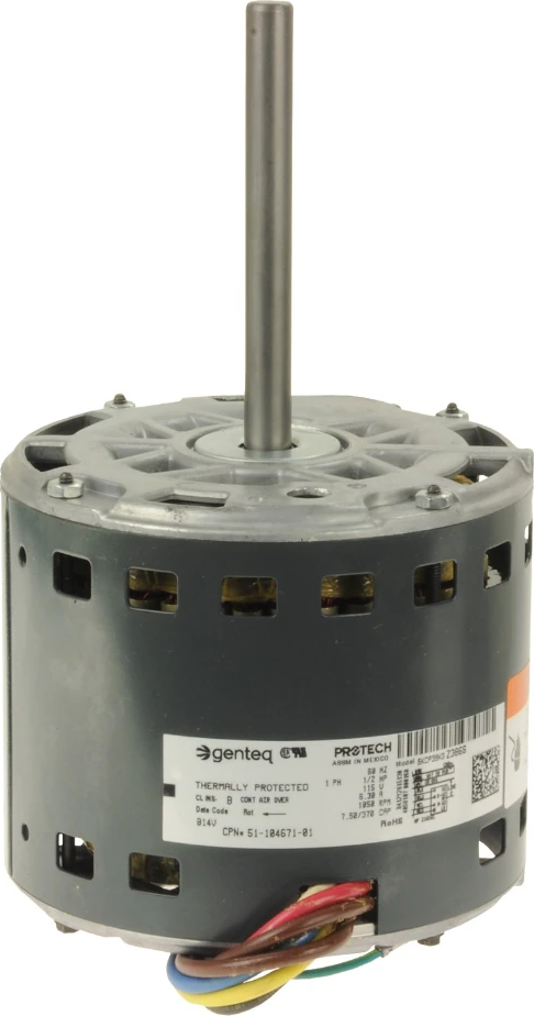 Rheem® 51-104671-01 1/2 HP 1,075 RPM 120V 1 ph Blower Motor