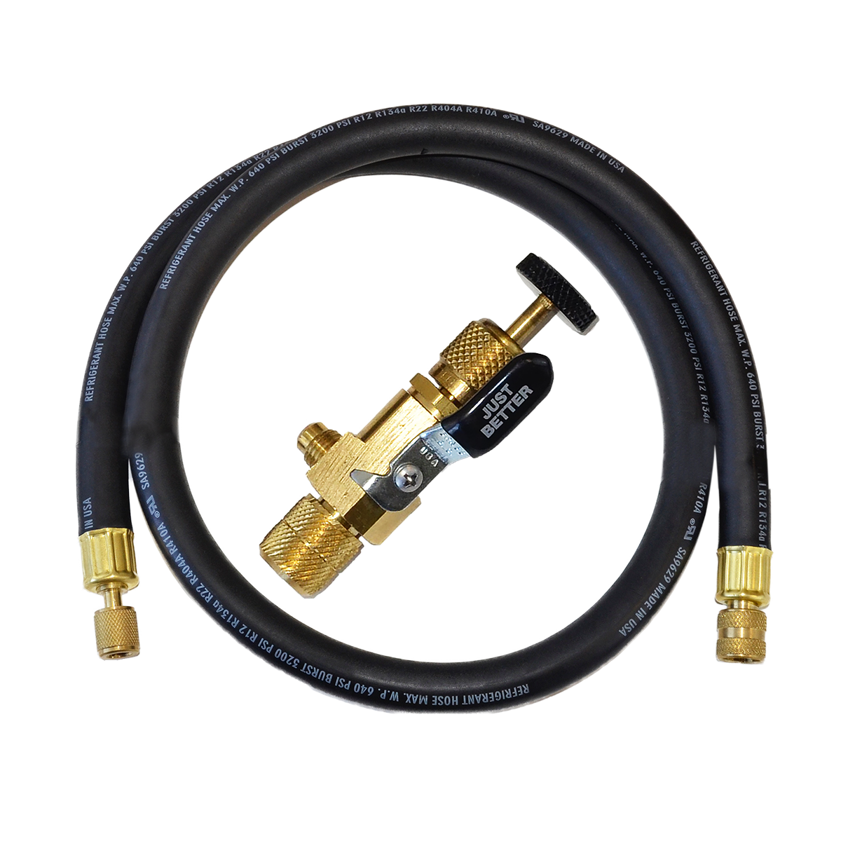 JB Industries VL-100 3/8 x 1/4 in 60 in Long Evacuation Kit