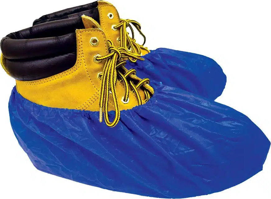 ShuBee® C SB SC WP DB Shoe Covers - Blue, Universal Size, Disposable, 40 / Pk