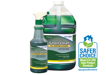 Nu-Calgon 4186-24 Green Clean All-Purpose Cleaner - 1 qt