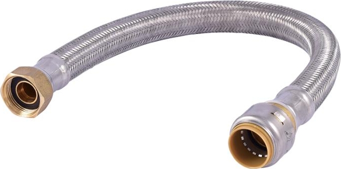 SharkBite™ UR3088FX18 SharkBite Max 3/4 x 3/4 Water Heater Connector - FPT x Push-to-Connect