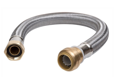 SharkBite™ U3088FLEX12LF SharkBite 3/4 x 3/4 Flexible Water Heater Connector - FPT x Push-to-Connect