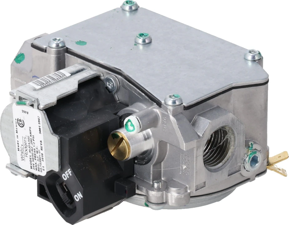 Rheem® 60-103901-01 36J Series Single-Stage Hot Surface / Direct Spark Gas Valve - 140,000 BTU/h, 1/2 in Inlet, 24V, For Models Incl RGDG / RGRB / RGRJ