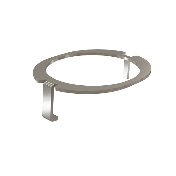 Centrotherm IANS02 InnoFlue 2 in Connector Ring - Galvanized Steel, Category II / Category IV