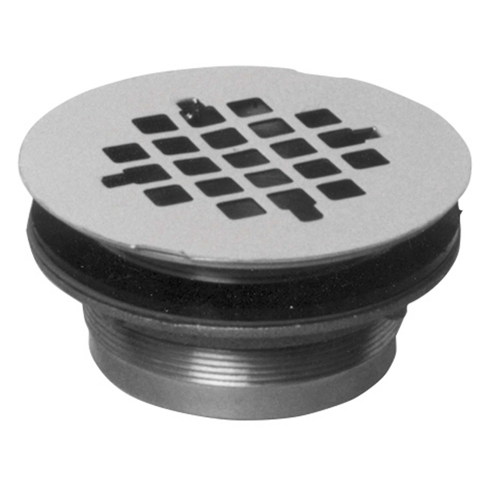 Wolverine Brass® 51292W Stainless Steel Threaded Shower Drain Fits 2" Pipe