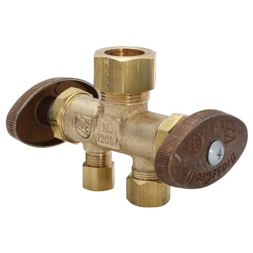 Wolverine Brass® 1/2 X 3/8 X 3/8 ROUGH BRASS