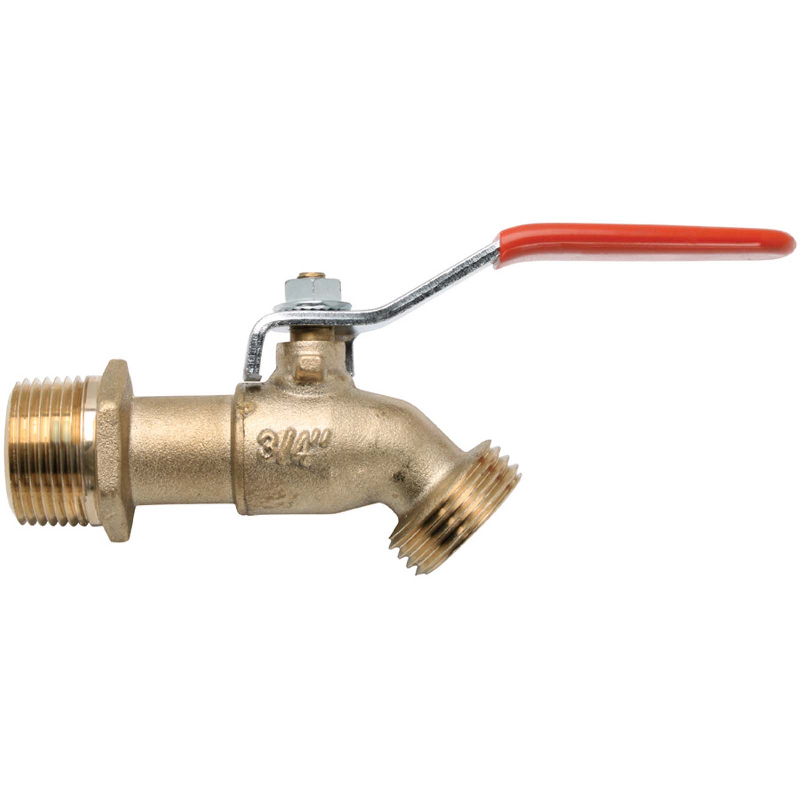 Wolverine Brass® 54240NL ProSeries 1/2" MIP 1/4-turn Hose Bibb with SS Handle