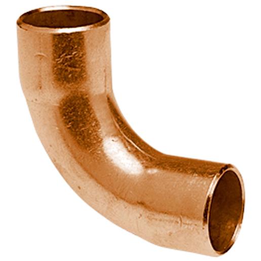 NIBCO® 55095 1/2 COPPER 90 DEG LONG RADIUS