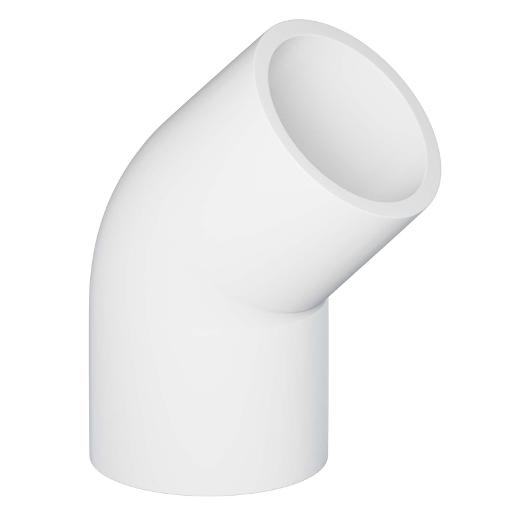 TIGRE 55275 3/4 SLIP PVC 45 DEG ELBOW
