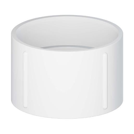 TIGRE 55500 1-1/2 HUB PVC DWV COUPLING