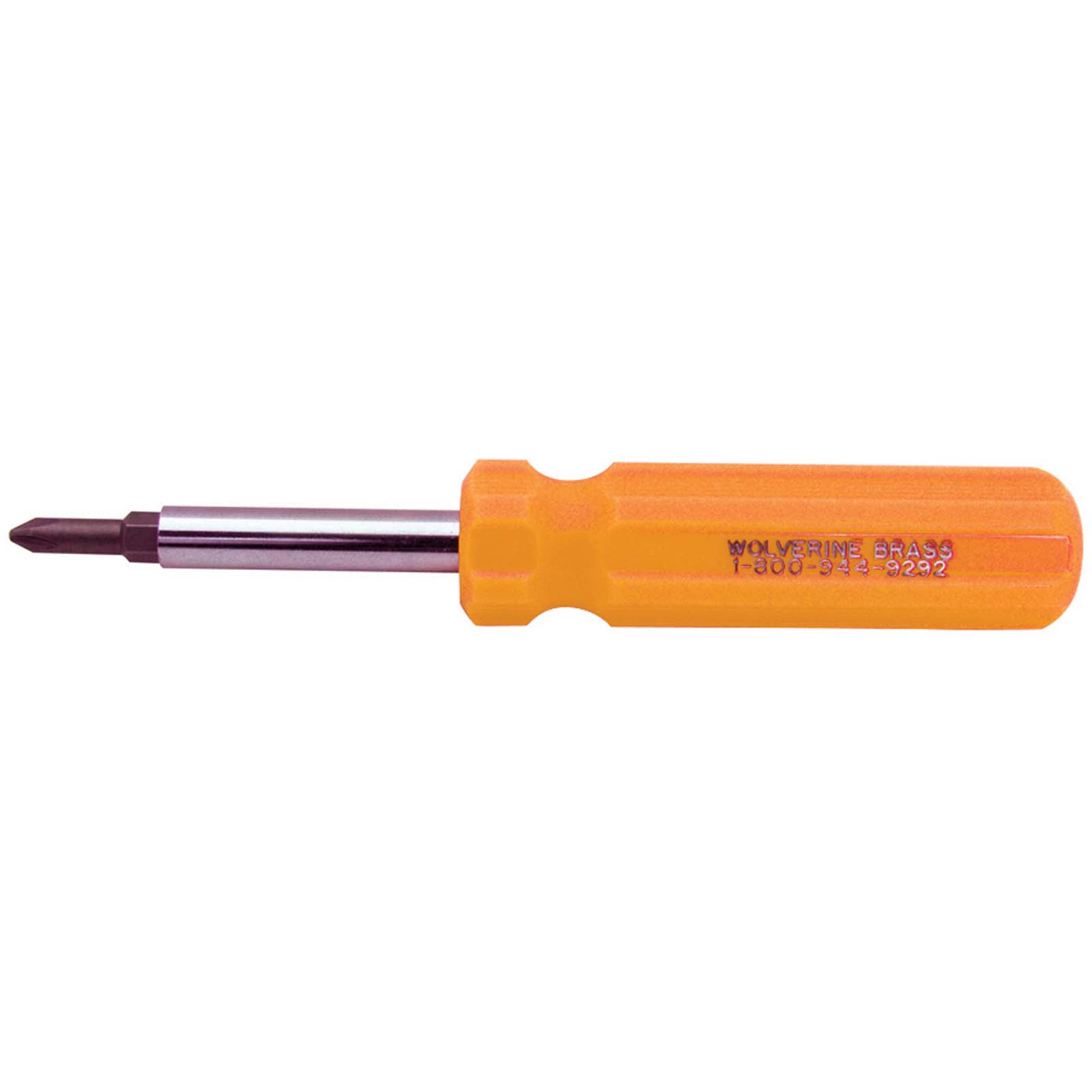 Wolverine Brass® 55728W 4-in-1 Screw Driver