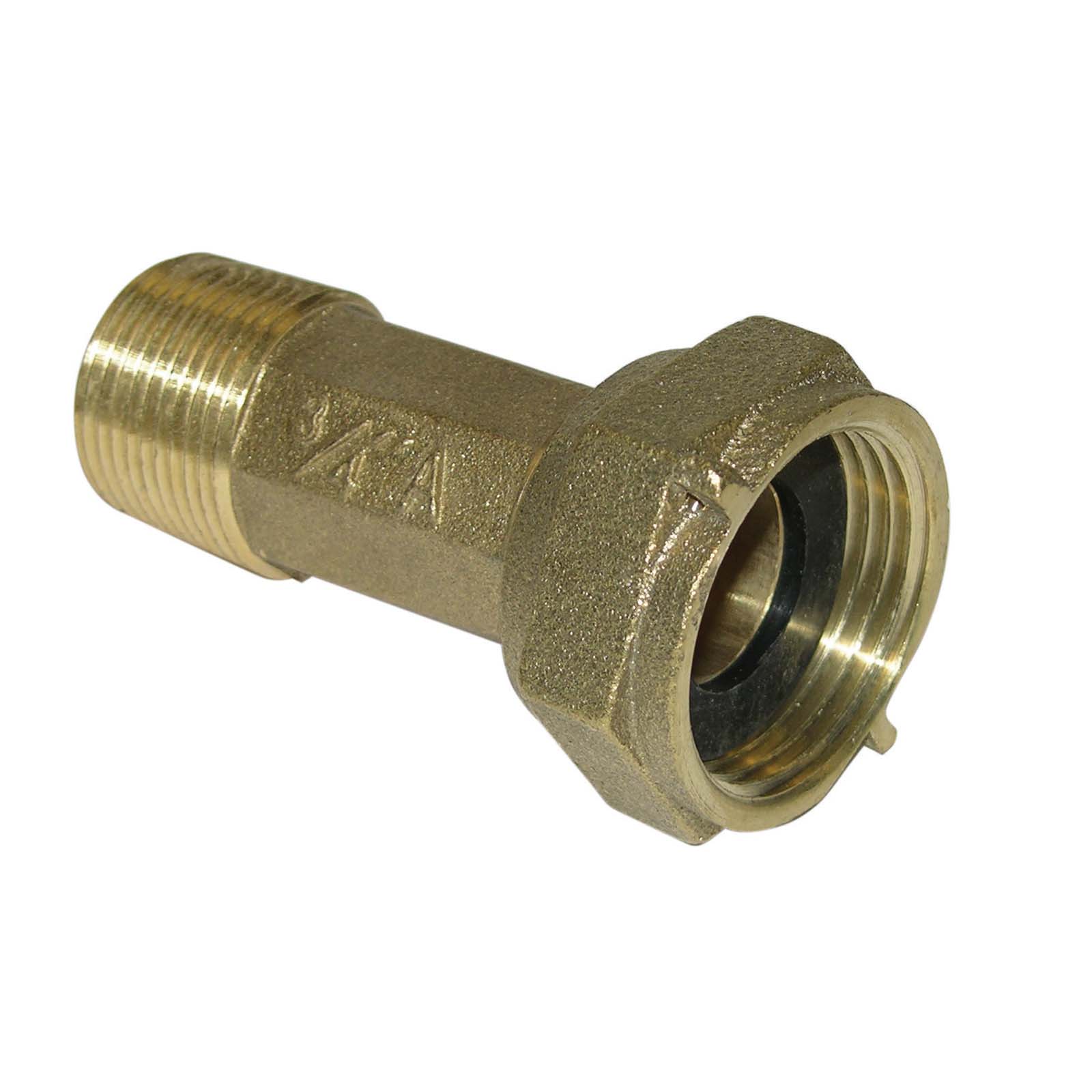 Plumbmaster® 59086NL 3/4" MIP Cast Brass Coupling
