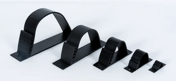 Thermo™ 41125 SNAP CLAMPS Plastic Clamp - 2 in Pipe, Black