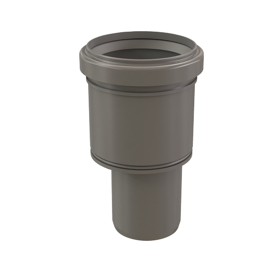 Centrotherm ISEI0203 InnoFlue 2 x 3 Gas Vent Increaser - Slip, PPs, Category II / Category IV