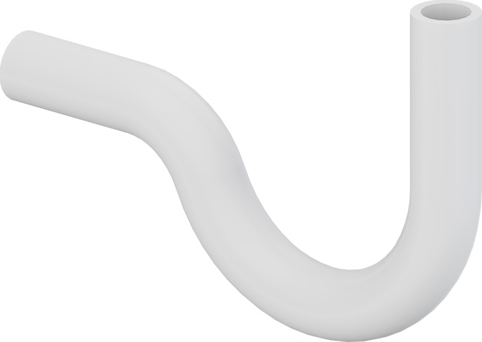 TIGRE 489-007 Type P Condensate Drain Line P-Trap - 3/4 in, Solvent Weld