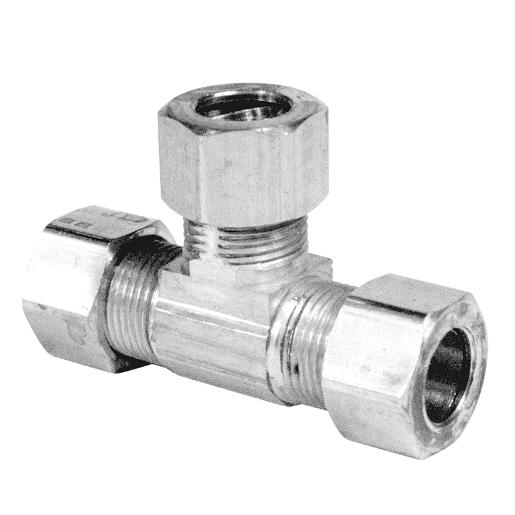 Wolverine Brass® 83029NL 5/8 OD COMP BRASS TEE