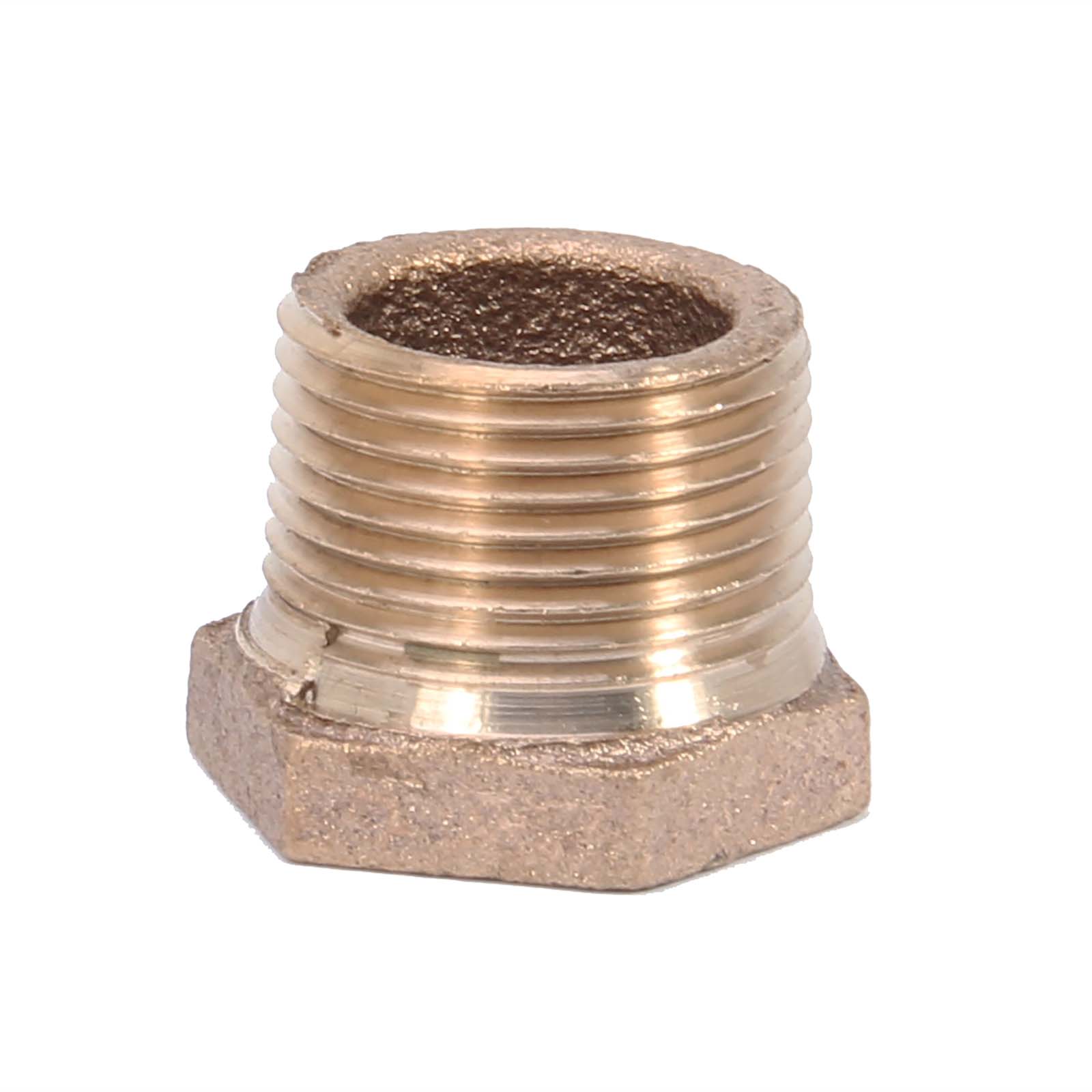 Plumbmaster® 83168NL 3/4" MIP x 1/2" FIP Brass Reducing Bushing