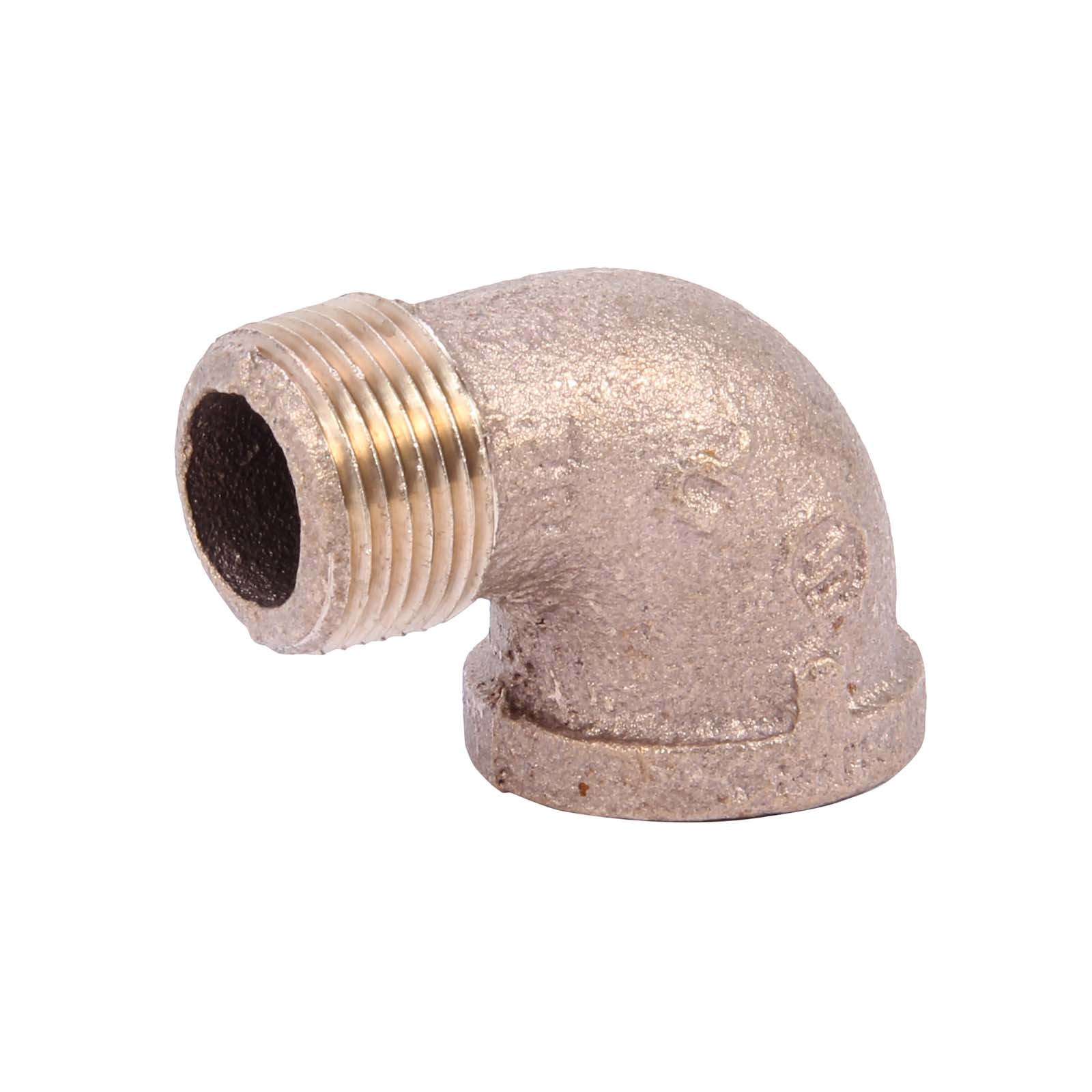 Plumbmaster® 83309NL 3/4" MIP x FIP Brass 90 deg Elbow