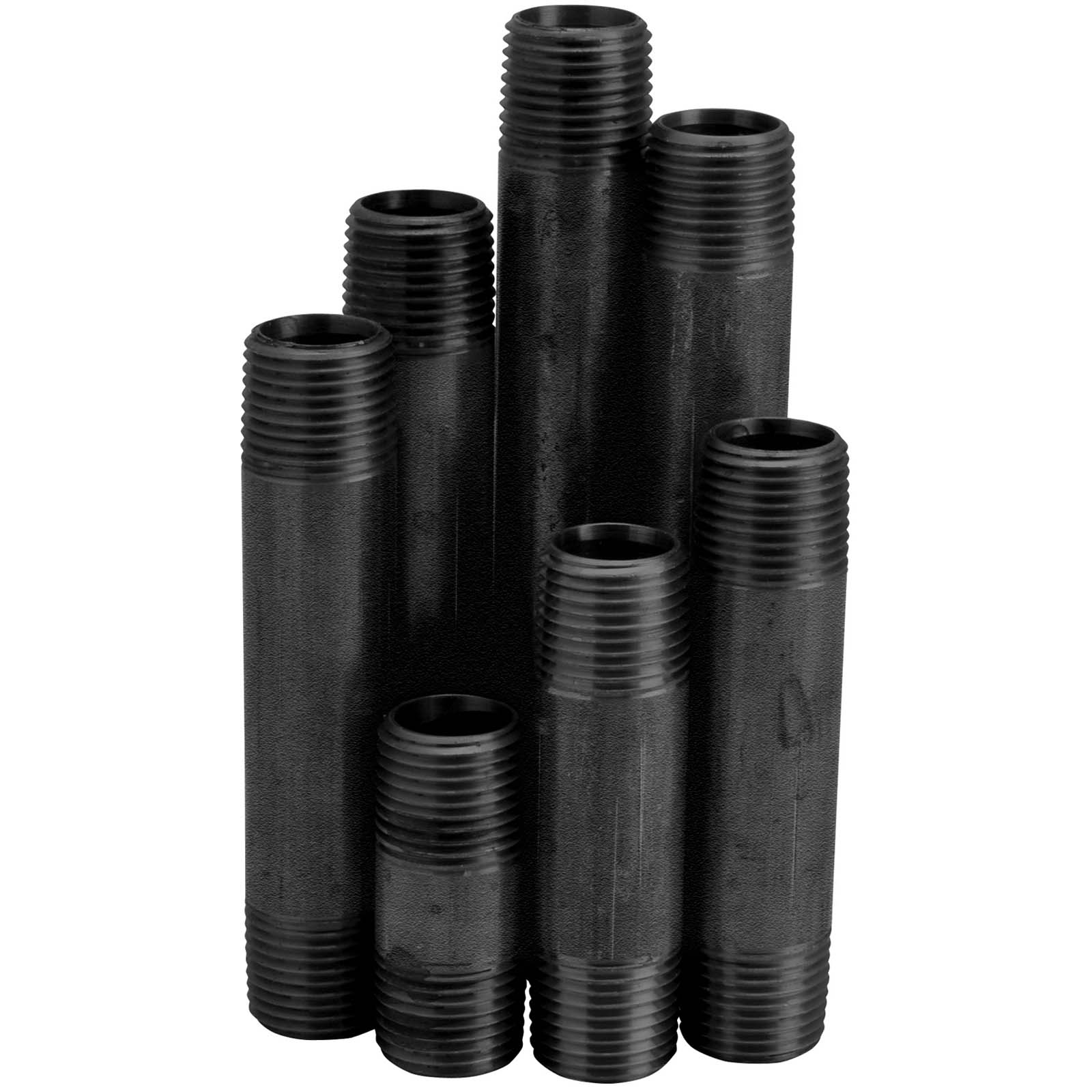 Wolverine Brass® 89022W 3/8" x 3-1/2" ProSeries Black Nipple