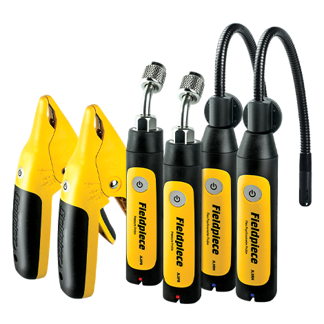 Fieldpiece JL3KH6 Job Link System Probes Wireless Charge & Air Test Kit - 9.25 in Probe