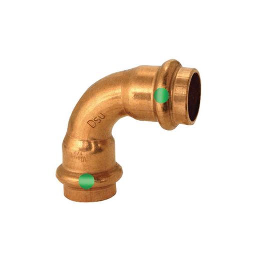 Viega 89571 PROPRESS CU EL 90Â°3/4CXC