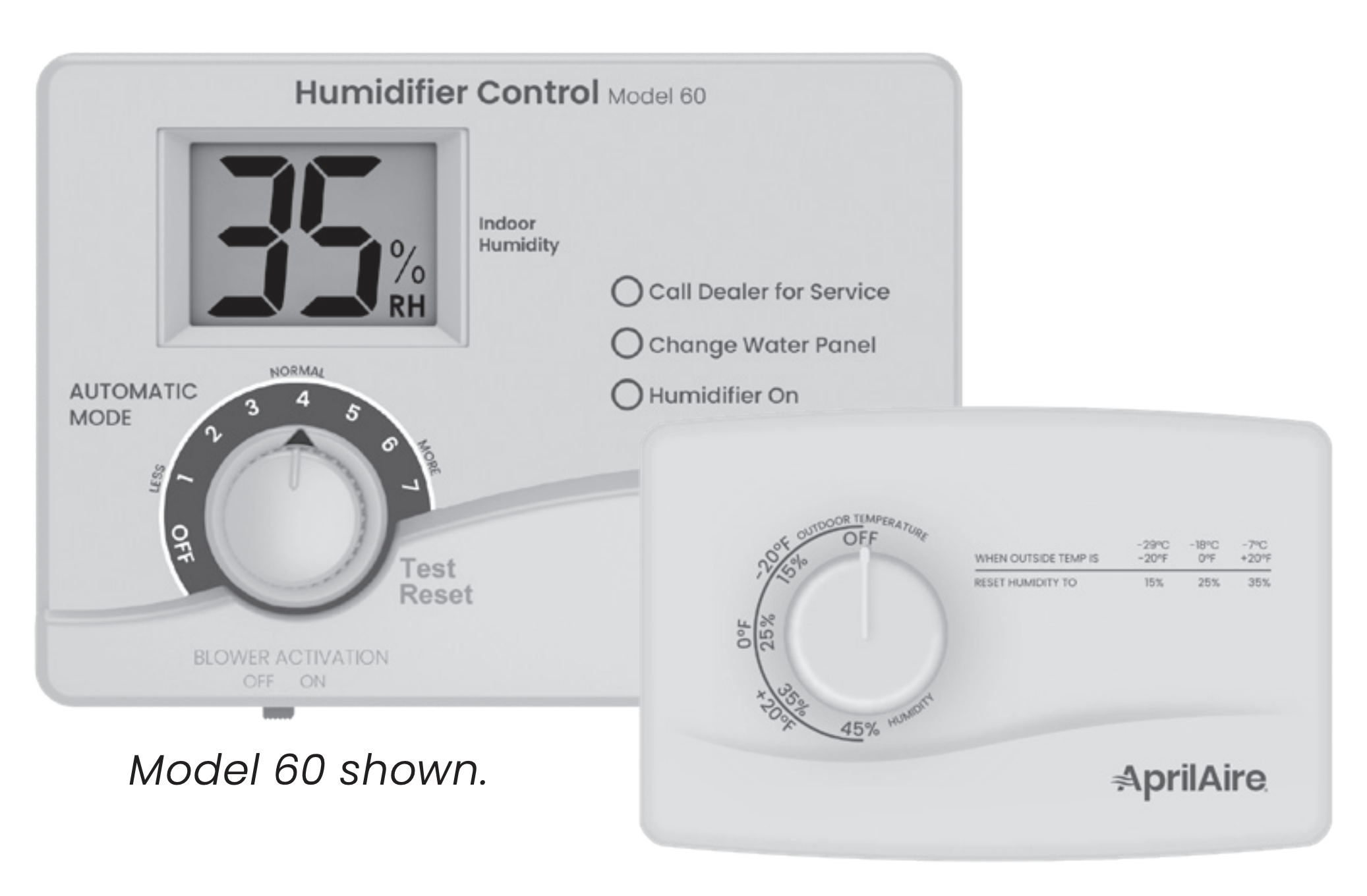 Aprilaire® 60-RP Digital Humidifier Control - 24V