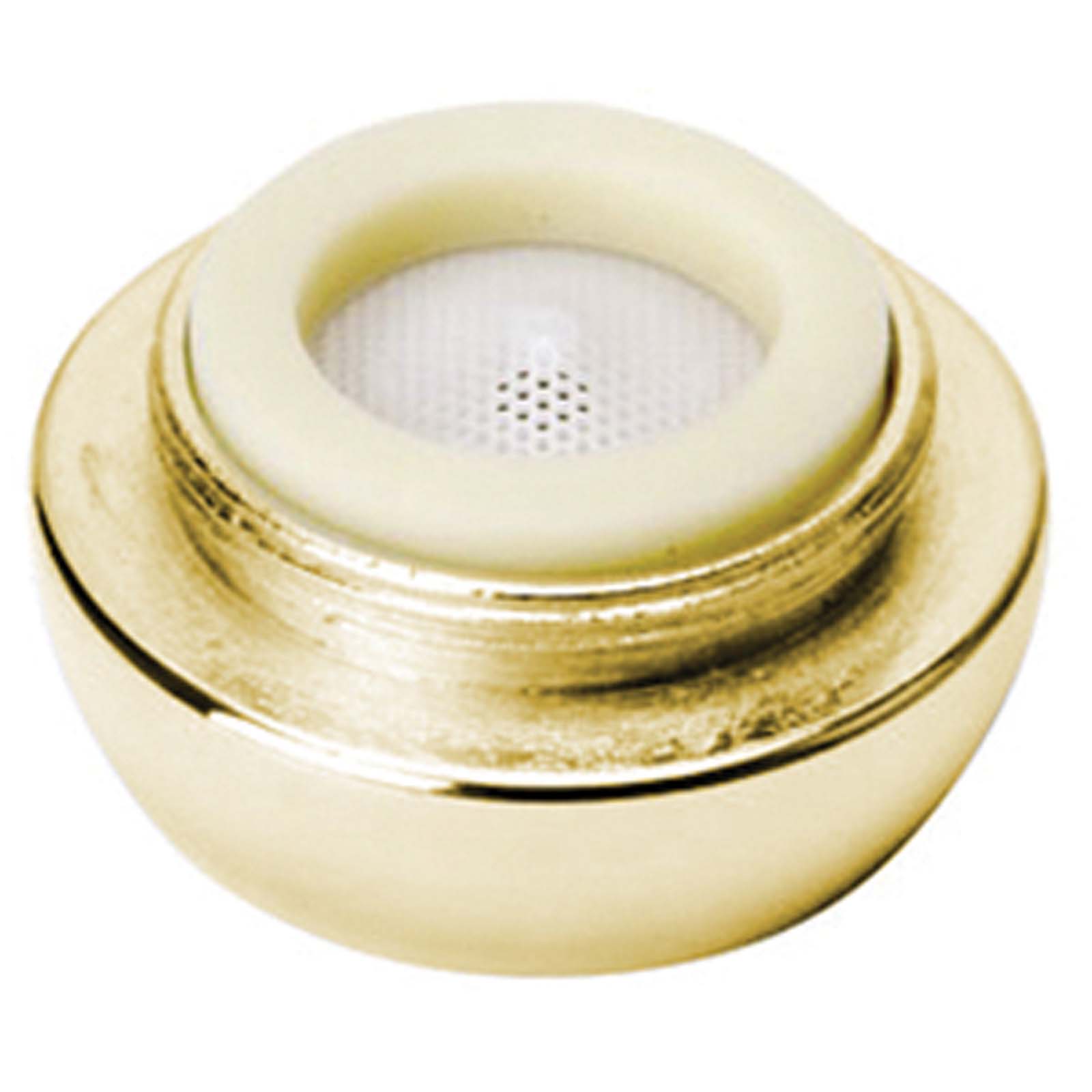 Wolverine Brass® CP00100 Wolverine Brass CP00100 Aerator Assembly for Two Handle Kitchen Faucet & Lavatory Faucets, 1.5 GPM, Polished Brass