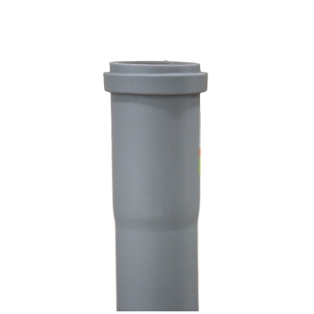 Centrotherm InnoFlue® ISVL031 Vent Pipe, 3 in, 12 in L, Polypropylene, Gray