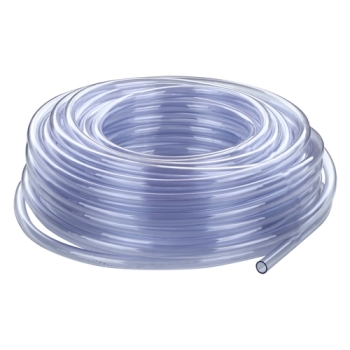 DiversiTech® 7-12 Vinyl Tubing, 1/2 in ID, 100 ft L, PVC, 65 psi Max Working Pressure, Clear