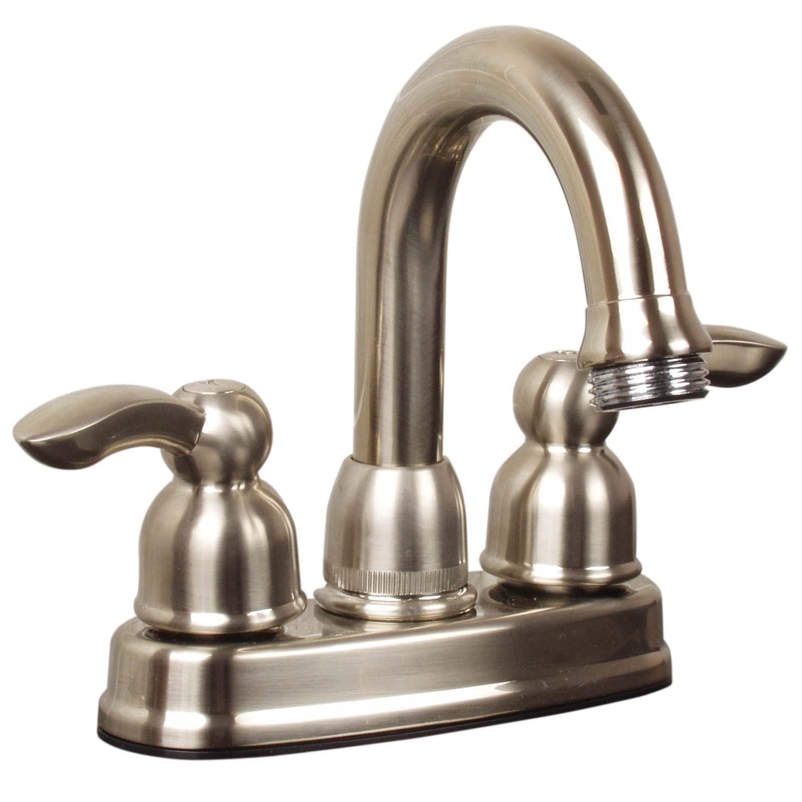 Wolverine Brass® ESL0440 Essence Two Handle Laundry Faucet, Less Spray, Brushed Nickel