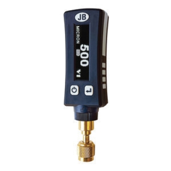 JB Industries CLIMATE CLASS DV-22W Wireless Digital Vacuum Gauge, 10 um Vacuum Range, +/-1% Accuracy, 1 um Resolution
