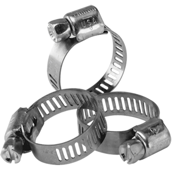 Mars® M79330 Hose Clamp, 5/8 in Ma, 7/32 in Min, Carbon Steel Band, 1/4 in Bolt, 20 in-lb Tensile Strength, Clamp