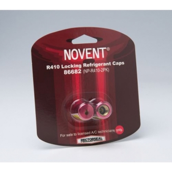 Novent® 86682 Refrigerant Locking Cap, R-410 Refrigerant, 1/4 in, Cap