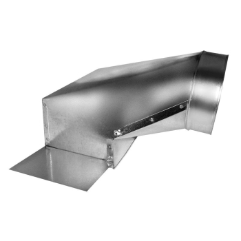 Southwark 24RWE4106 Basement Head Boot With Wing, 4 in W, 10 in H, 6 in D, For Duct Size: 4 x 10 x 6 in, 90 deg Angle