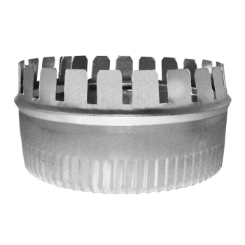 Southwark 9714 Crimped Start Collar, Round Duct 1, 14 in Connection Size 1, Connection Type 1: Crimp, Round Duct 2