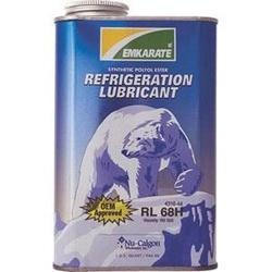 Nu-Calgon 4316-44 Emkarate Refrigeration Oil, 1 Qt, Clear To Yellow, Mild, 72.3 sq-mm/s Viscosity