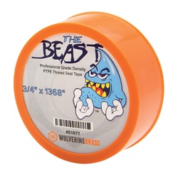 Wolverine Brass® 51676 THE BEAST PIPE THREAD SEALANT
