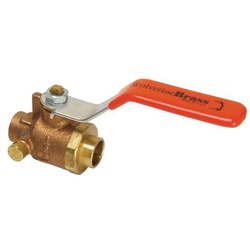 Wolverine Brass® 52990W FINALE 1/2 C BRASS FULL PORT