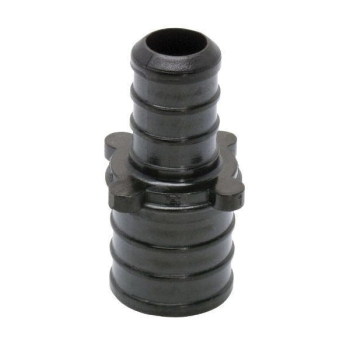 WOLVERINE BRASS® 83759 Coupling, Reducer Fitting, 3/4 in Connection Size 1, Connection Type 1: F1807 PEX, Poly, Black