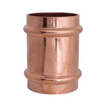 WOLVERINE BRASS® 99658 Press Coupling, Coupling Fitting, 2 in Connection Size 1, Connection Type 1: Compression, Copper