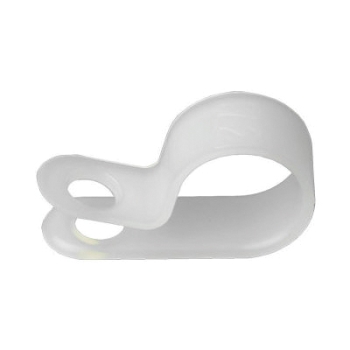 Wagner® WC08 Wire and Cable Clamp, Nylon, 1/2 in Max Bundle Dia, 0.057 in Thick, 0.486 in W