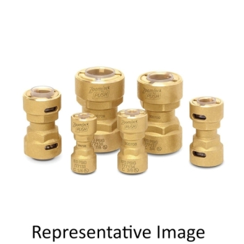ZoomLock® 777137 Coupling, 3/4 in, Press-to-Connect, 870 psi Max Working Pressure, Coupling, 3/4 in, Press-to-Connect