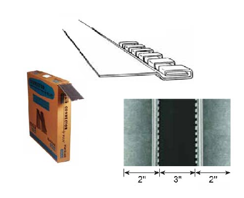 HARDCAST® CANVAS JOINT Flexible Duct Connector - 10 ft, 28 ga