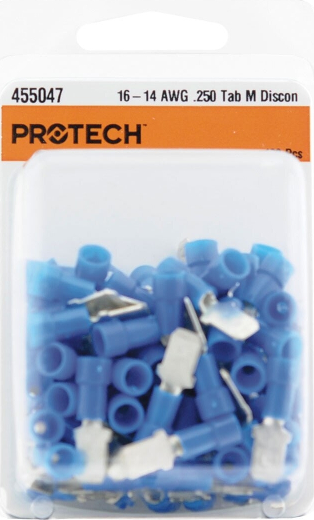 Rheem® 455047 ProTech 16-14 AWG Insulated Quick Connect - 1/4 in Tab, 100 / Pk