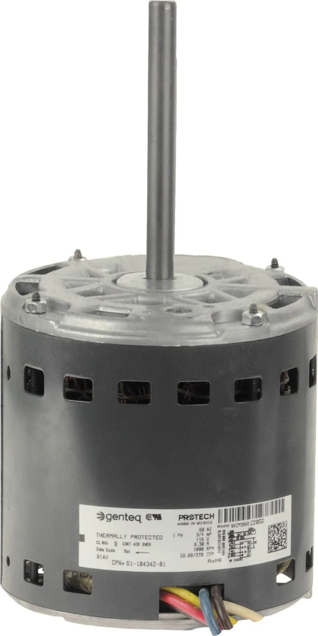 Rheem® 51-104342-01 3/4 HP 1,075 RPM 120V 1 ph Blower Motor