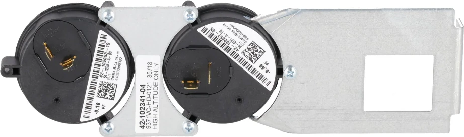 Rheem® 42-102341-04 ProTech Dual Pressure Switch - 0.4 in w.c. / 0.1 in w.c. Open