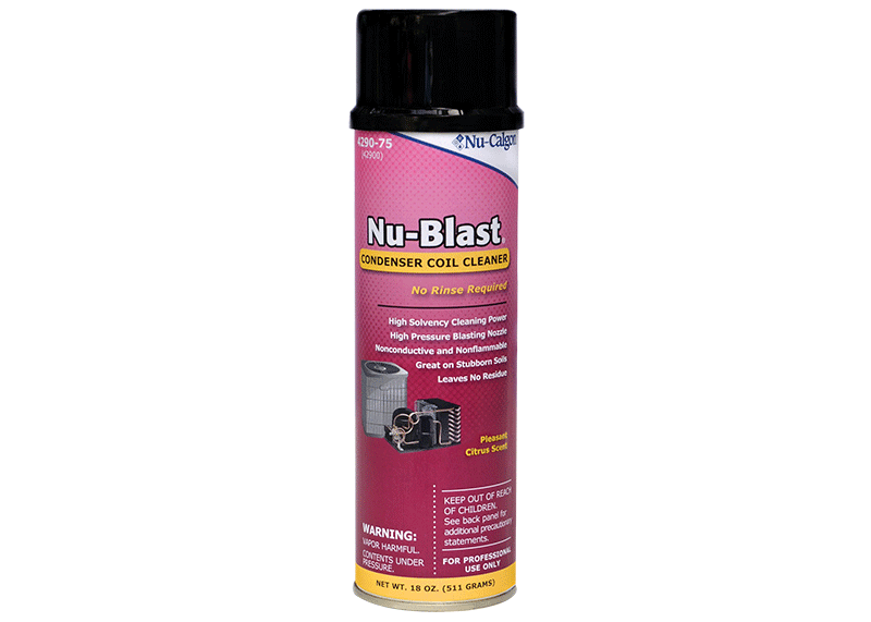 Nu-Calgon 4290-75 Nu-Blast Coil Cleaner - 18 oz, Aerosol